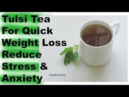 Tulsi Tea For Quick Weight Loss Holy Basil Tea Drink To Reduce Stress Anxiety Health Benefits Youtube