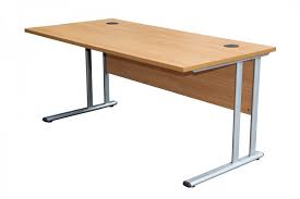 Top is solid maple, base is polished steel. Tc Group Office Desk In Beech Walnut Oak Maple Or White 1200mm Lite1280recclbe