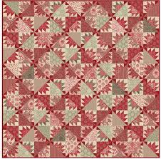 Pomme De Pin Quilt Pattern By French General Using The Joyeux Etsy Christmas Quilts Quilts Quilt Patterns