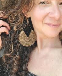 Hoop Earrings With Fun Boho Vibe