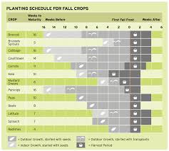 square foot gardening fall planting chart square foot