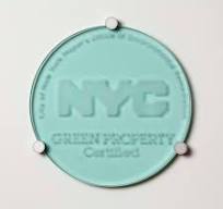 NYC Plaque - Clear Sand Blasted Glass