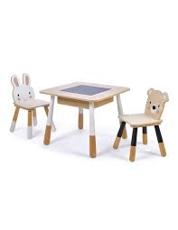 Découvrez notre vaste assortiment en tables et chaises bistro! Table Et Chaises Animaux En Bois Enfant Tender Leaf Prairymood