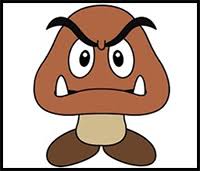 How To Draw Super Mario Bros Characters Mario Luigi Bowser Princess Peach Daisy Yoshi Toads Goomba Drawing Tutorials Lessons Super mushrooms actually look very similar to the real mushroom amanita muscaria, which. how to draw super mario bros characters