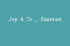 Ana shahrana annuar & co. Jey Co Kuantan Law Firm In Kuantan