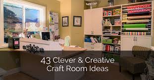 The space was then filled with small stackable storage containers. 43 Clever Creative Craft Room Ideas Luxury Home Remodeling Sebring Design Build