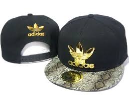 Adidas Black And Gold Hat 2017 Adidas Men S Hip Hop Snapback Flatbrim Adidas Gold Metal Logo Cap Adidas Cap Adidas Men Snakeskin Leather