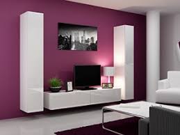 Modern tv lowboard hochglanz led 160cm tv schrank möbel unterschrank sideboard. Wohnwand Hangend Fur Dein Wohnzimmer Gunstig Online Anschauen Tv Lowboard Grosse Auswahl Auf Einen Blick