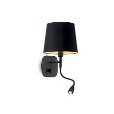 Ideal Lux Schirm Wandlampe Mit Led Lesearm Nordik In 2020 Lampen Led Und Lampe Gold
