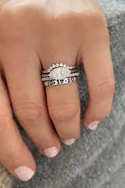 Eye Love It Wedding Ring Stack Dream Engagement Rings Wedding Rings Engagement Pretty Rings