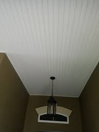 Soffits are typically used as the exposed undersurface of the roof overhang above exterior siding. Beaded Soffit Vinyl Ceiling Overlay