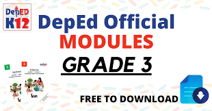 Engageny/eureka math grade 5 module 4 lesson 1 for more videos, please visit bit.ly/engageportal. Deped Official Modules For Grade 3 Deped Click