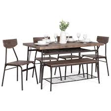 Home In 2020 Dining Sets Modern Brown Kitchen Tables Rectangular Table