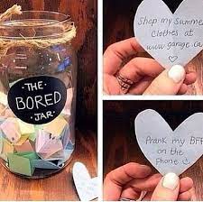 Another craft that's made of paper plate. Bored Jar Get A Mason Jar Or Any Jar You Have Get Some Chalk Board Paint Or Stickers Write What You Wan Diy Room Decor For Teens Bored Jar Diy Crafts