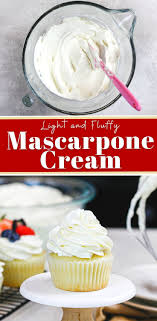 Mascarpone Cream The Perfect Topping For Any Dessert Recipe In 2020 Chantilly Icing Recipe Desserts Cream Recipes