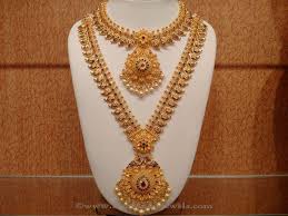 Latest Indian Bridal Necklace Set From Naj South India Jewels Gold Necklace Indian Bridal Jewelry Jewelry Set Design Bridal Gold Jewellery