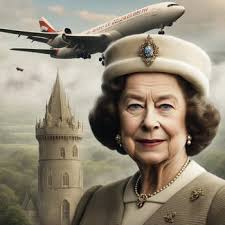 Queen Elizabeth Drinking Earl Grey Tea by RachelVanGogh