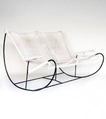 Outdoor Acapulco Double Rocker Blackman Cruz Furniture Indoor Outdoor Chair Mexican Home Decor