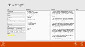 Recipe Keeper Windows 8 App Organize And Store Your Recipes