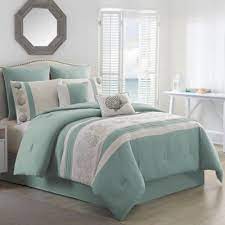 Transform Your Bedroom Into A Coastal Retreat With The Cambay Comforter Set Adorned With Beautiful Embr Comforter Sets Full Comforter Sets King Comforter Sets