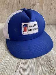 Vintage Trucker Hat 1 Harley Davidson Etsy Vintage Trucker Hats Trucker Hat Harley Davidson
