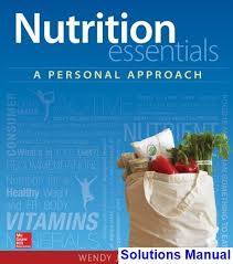 Nutrition Essentials A Personal Approach 1st Edition Schiff Solutions Manual Solutions Manual Test Bank Instant Download Nutrition Test Bank Nutrition Information