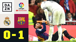Messi vs ramos best dribbling skills, fouls, tackles in el clasico. Sergio Ramos Schlagt Lionel Messi Ins Gesicht Real Madrid Fc Barcelona 0 1 La Liga Dazn Youtube