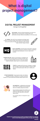 What Is Digital Project Management Development Ux Design Qa Business Analysis Stra Project Management Software Project Management Management Development