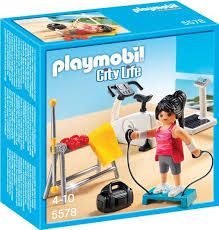 Playmobil 5578 Fitnessraum Playmobil Play Mobile Fitnessraum