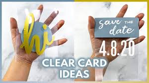 When you design your greeting cards, you have control over the who says you can't use unconventional paper sources for cardmaking? Diy See Through Ideas For Clear Cards And Invitations