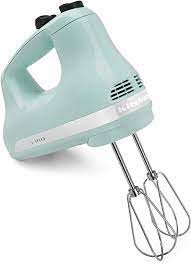 Hand mixers give you precision and control. Amazon Com Kitchenaid Khm512ic 5 Speed Ultra Power Hand Mixer Ice Blue Kitchen Dining