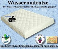 Matratze, wasserbett, dual, auftrag, familienzuwachs, doppelbettdie, stabilisator, norm, ematratze, musste. Wassermatratze 90 X 200 Wasserbett Matratzen Betten Lattenroste De