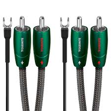 AudioQuest 1.2m Yosemite Turntable RCA > RCA Turntable Cable - 2 x Male RCA > 2 x Male RCA