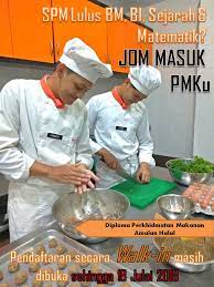 Apakah yang dimaksudkan dengan diploma dalam pengurusan makanan dan minuman? Pendaftaran Pelajar Secara Walk In Untuk Kursus Diploma Kini Masih Dibuka Kepada Semua Pelajar Lepasan Spm Sila Bawa Bersama 1 Salinan Slip Keputusan Spm Dan 1 Salinan Kad Pengenalan Anda Ibubapa Semasa Pendaftaran