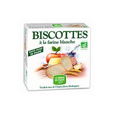 Biscottes A La Farine Blanche 270 G Le Moulin Du Pivert