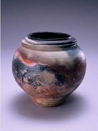 Michael Berkley Pottery Art Raku Pottery Ceramic Artwork