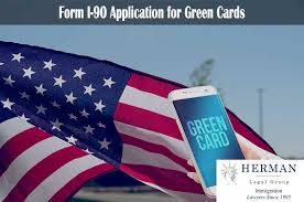 Maybe you would like to learn more about one of these? Form I 90 Application For Green Cards Herman Legal Group