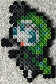 Meloetta Aria Forme From Pokemon Bead Art Sprite From Pokemon Generation 6 X Y Or As Party Icon Character S From Nint Pokemon Bead Perler Bead Art Pokemon