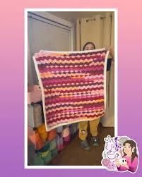 Finally got my chance to finish the long term project (been sitting as  unfinished project for months) by Joann’s Diamond Crochet. The pattern is  complicated and obviously for the immediate crocheters. ...