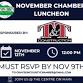 November Chamber Member Luncheon