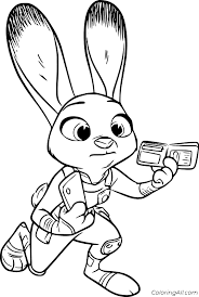 Today we can remember the adventures going on in zootopia. Zootopia Coloring Pages Coloringall