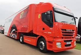 Iveco Truck Ferrari F1 Team Camiao Transporte Motorizada