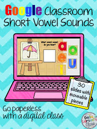 Google Classroom Short Vowel Sounds Google Classroom Google Classroom Kindergarten Classroom