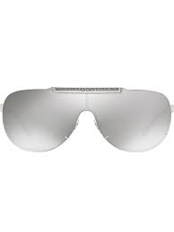 Versace Eyewear Mirrored Cornici Sunglasses Farfetch Versace Eyewear Men Sunglasses Fashion Sunglasses
