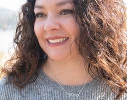 Mother Daughter Jewelry, Mama and Baby Elephant Necklace, Rose Gold Festoon  Charm, Mother and Child New Mom Gift, Baby Shower Gift Christmas