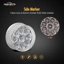 We did not find results for: Buy Partsam 20 2in Round Side Marker Led Truck Lights Clearance 9 Diodes Reflector Trailer Sealed Clear Amber 2 Round Led Trailer Side Marker Lights Miro Reflex Faceted Reflector Design Online In Indonesia B0748f3233