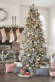 Farmhouse Christmas Tree Michaels Dream Tree Challenge 2017 Kara S Party Ideas Modern Christmas Tree Christmas Tree Design Christmas Decorations