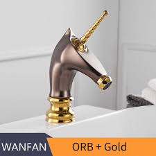 luxury basin faucets unique fashion