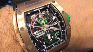 The idea is to create a mechanical watch with a dedicated dial to track the time of football matches. Richard Mille Rm 11 Roberto Mancini Or Rose Youtube