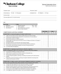 Free 39 Student Evaluation Forms In Pdf Excel Ms Word